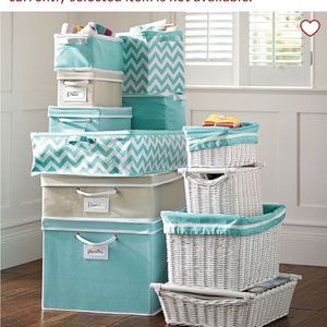 PB Teen Store-It Bin (6 available, each bin $15)